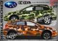 Subaru Forester SK-SJV3-SU-FOR Кaмуфлаж Офроуд Джип Пикап Лодка Camouflage Off-Road стикери, снимка 2