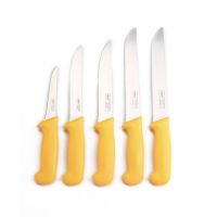 Комплект професионални касапски ножове 5бр, снимка 4 - Прибори за хранене, готвене и сервиране - 46079082