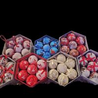 Комплект от 14 топки за елха, различни видове, снимка 1 - Декорация за дома - 45145628