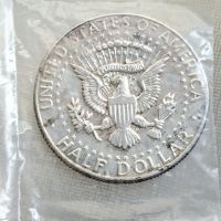 САЩ ½ сребърен Кенеди долар 1965 г., снимка 4 - Нумизматика и бонистика - 45417673