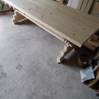 Масивна дървена маса , снимка 3 - Маси - 45701574