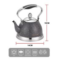 Висококачествен чайник с фина цедка, 1L, снимка 2 - Аксесоари за кухня - 45512612