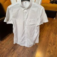 Мъжка бяла риза на малки точки само за 5лв., снимка 1 - Ризи - 45601782