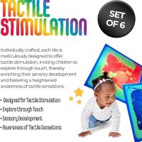 MagicMeadow 6 UV течни подови плочки, успокояваща играчка за деца  , снимка 3 - Образователни игри - 45484072