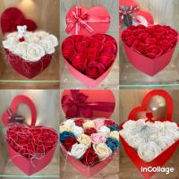 Кутии с ароматни сапунени рози , снимка 4 - Български сувенири - 45375187