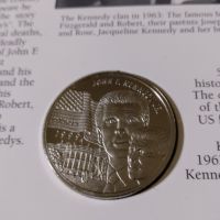 Либерия 1999 - 5 долара - Джон Ф. Кенеди (младши), снимка 3 - Нумизматика и бонистика - 45243063