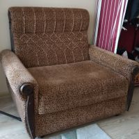 Разтегателен фотьойл легло , снимка 5 - Дивани и мека мебел - 45472080