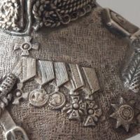 Сребърен 84 бюст на Император Николай втори., снимка 14 - Антикварни и старинни предмети - 45102512