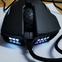 RGB геймърска мишка CORSAIR Glaive RGB PRO, снимка 7 - Клавиатури и мишки - 45841406