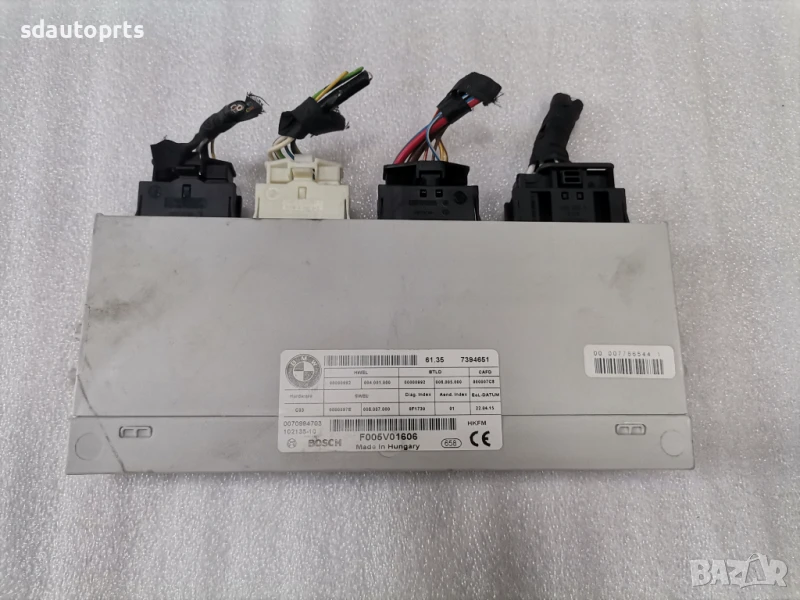 7394651 BMW Контролер за Багажник F10 F11 Lci , снимка 1