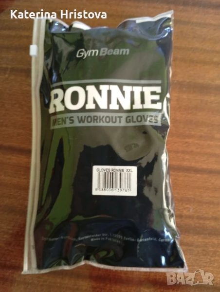 Продавам мъжки ръкавици за фитнес или лостове размера е XXL, снимка 1