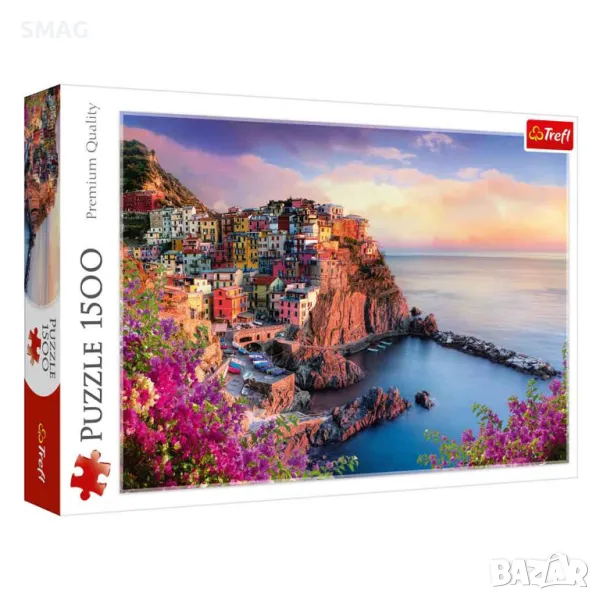 Пъзел Manarola Cinque Terre (1500 части) S_1198348, снимка 1