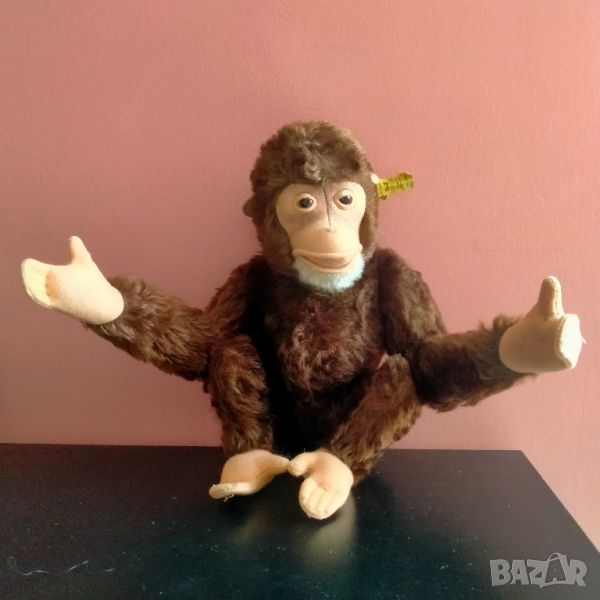 Колекционерска мека играчка Steiff Jocko Monkey 5335.03, снимка 1
