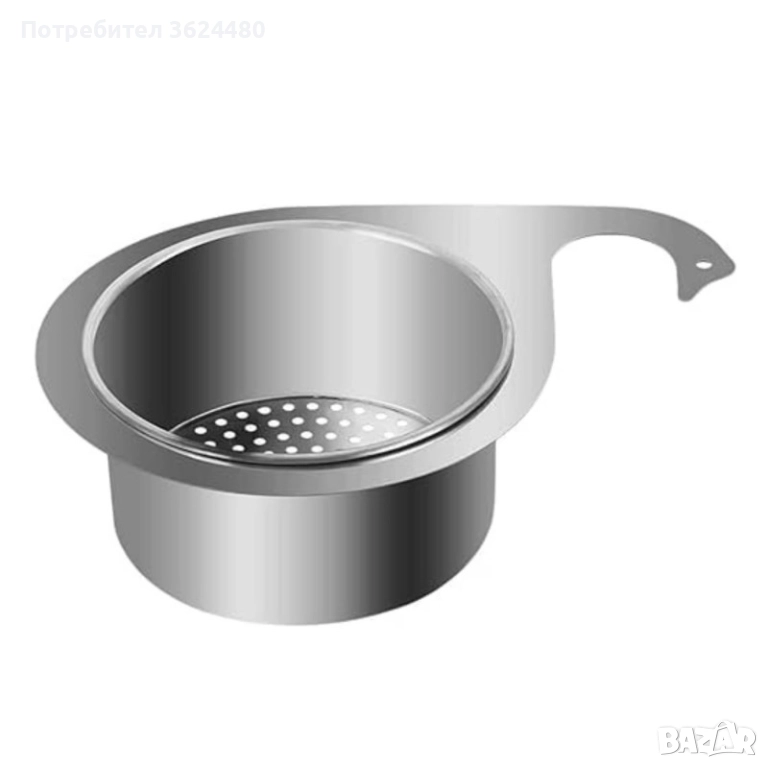  Кошница за Отцеждане за Мивка с Държач 4568, снимка 1