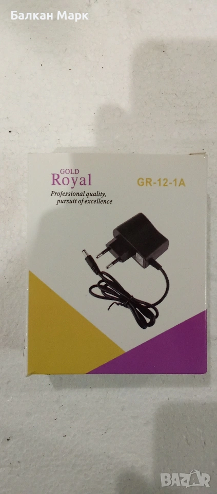 захранващ адаптер Gold Royal GR-12-1A., снимка 1