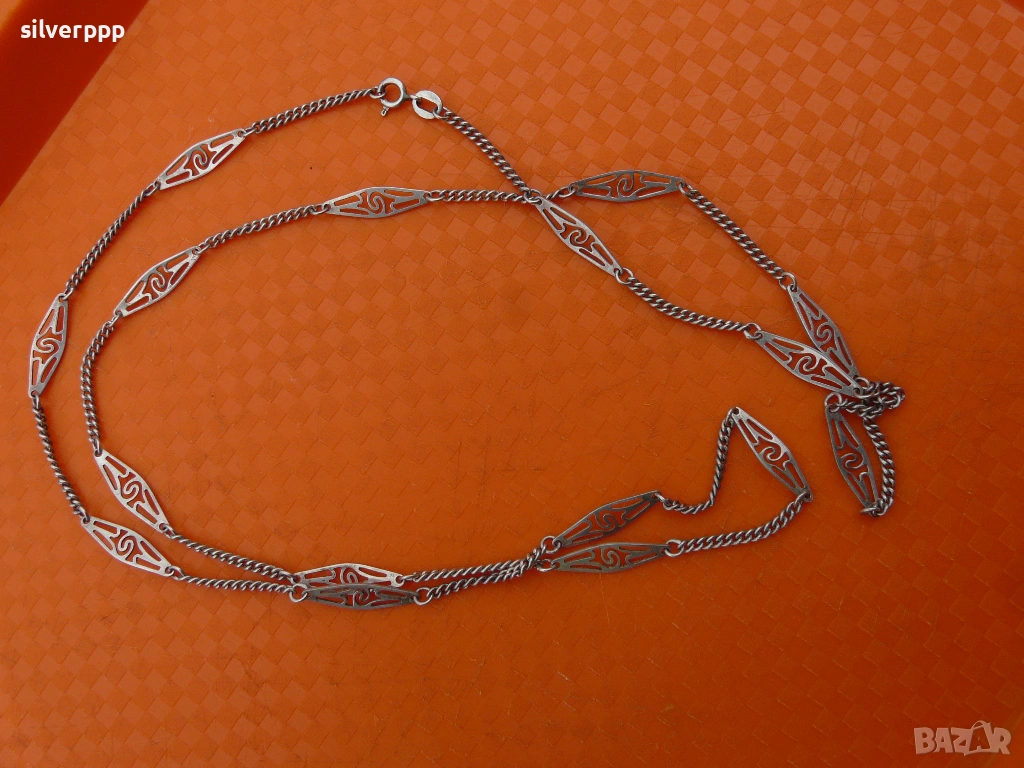  Сребърен синджир - 2 , снимка 1