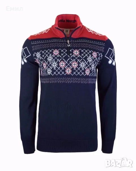 Dale of Norway Podium Sweater 100% Merino, Размер L, снимка 1