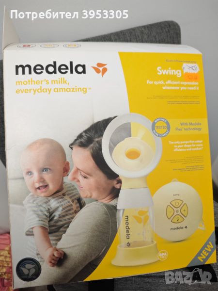 Електрическа помпа за кърма Medela solo swing , снимка 1