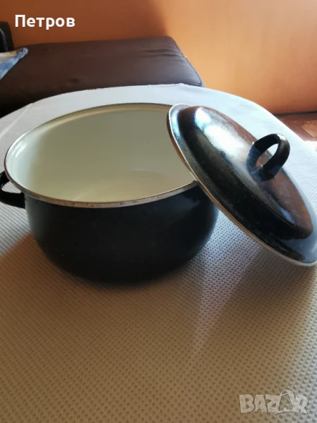 Тенджера 6 л. тъмно синя.80 лв.Нова , снимка 1