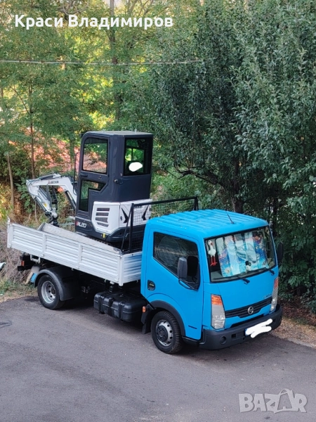 Самосвал Тристранен и мини багер готови да помогнат , снимка 1