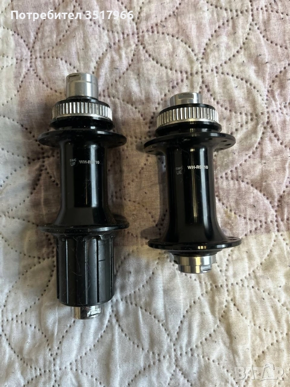 Употребявани главини от карбонови капли Shimano 105 C46 за части, снимка 1