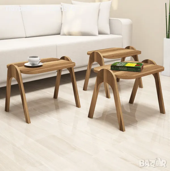 Сет помощни маси NESTING TABLES, Сонома HM9068.02, снимка 1
