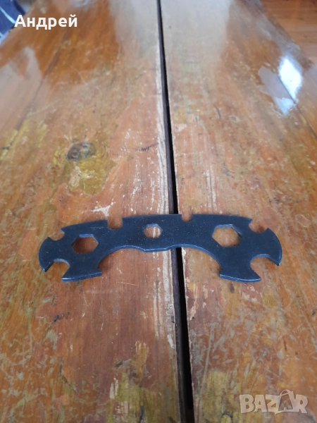 Стар велосипеден ключ, снимка 1