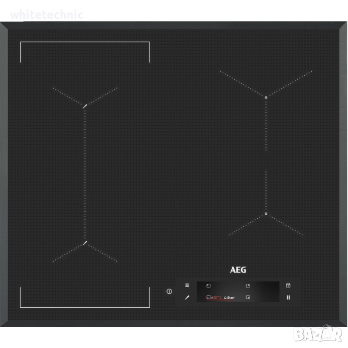 Индукционен плот AEG IAE64881FB SensePro, снимка 1
