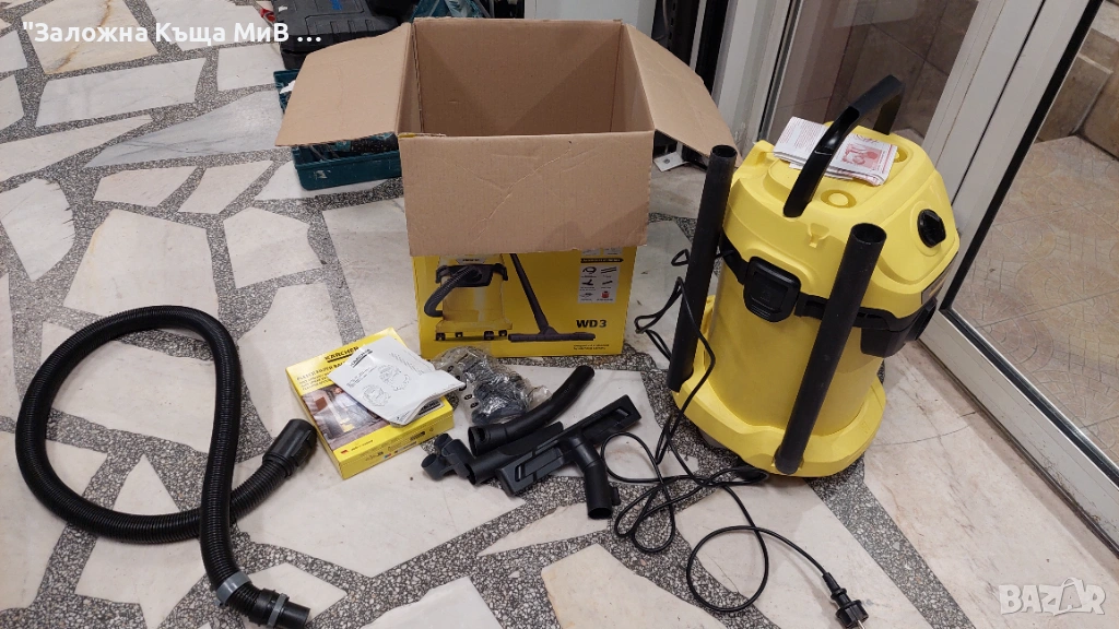 Прахосмукачка KARCHER WD-3, снимка 1