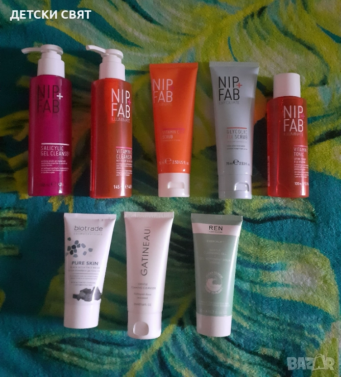 Нови измивни гелове и ексфолианти NIB FAB, снимка 1