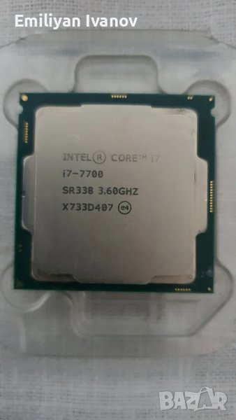 процесор intel i7 7700, снимка 1