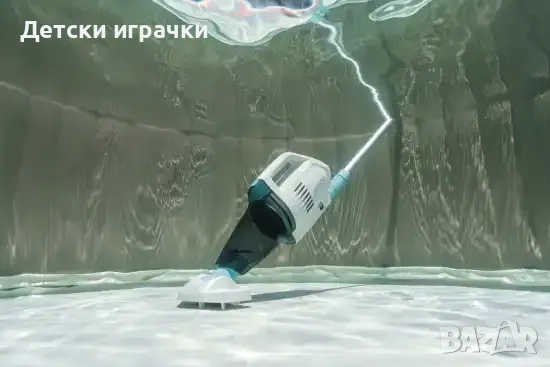 Акумулаторна подочистачка ZR100 за басейн и джакузи 2,39м, снимка 1