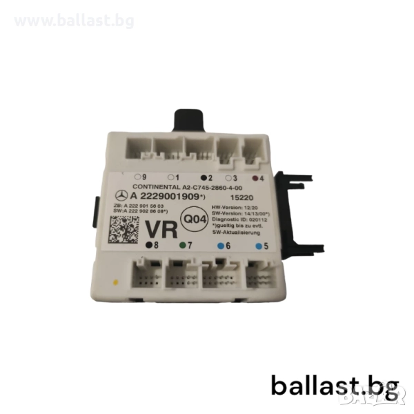 Модул предна дясна врата A2229001909 W205 W222, снимка 1