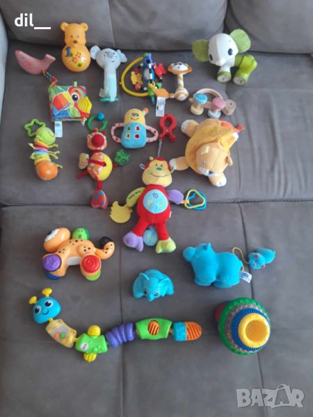 Бебешки играчки дрънкалки, гризалки, плюшени, шумолящи, снимка 1