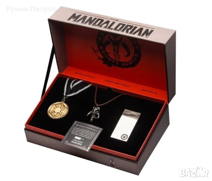 STAR WARS: THE MANDALORIAN Limited Edition Jewelery Gift Set, снимка 1