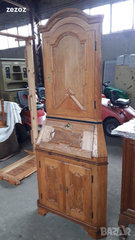 Шкаф с бюро масив №114, снимка 1