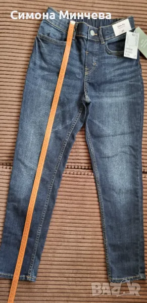 Дънки H&M Slim fit , размер 140., снимка 1