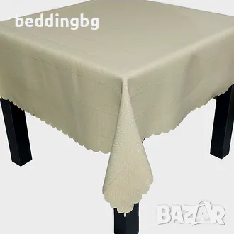 Покривка за маса Бежово – кръгла, елипса, правоъгълна , снимка 1