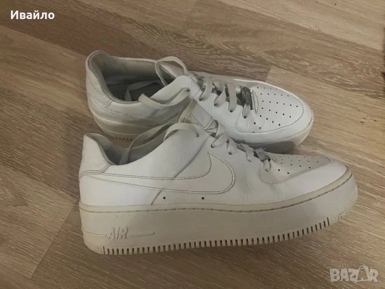 Nike air force classic af1 white , снимка 1