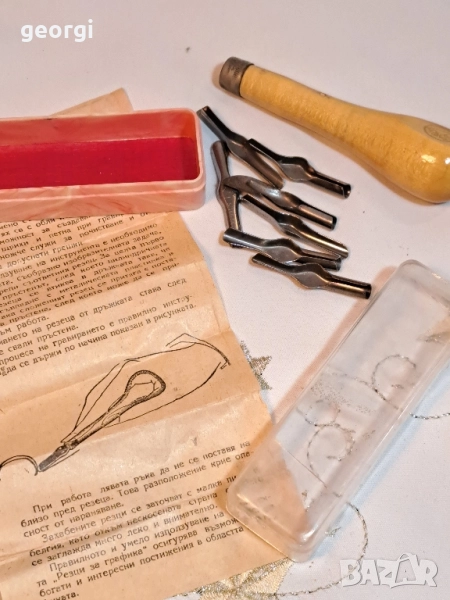 резци за гравиране върху линолеум 28/5, снимка 1