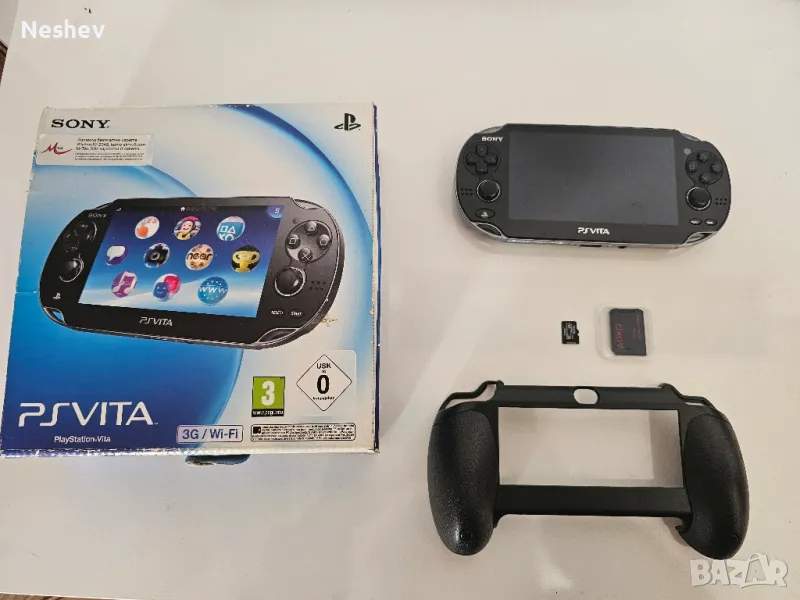 PS VITA 1104 OLED с кутия, хак, кейс.., снимка 1