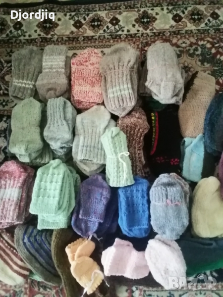 Плетени чорапи и терлици, снимка 1