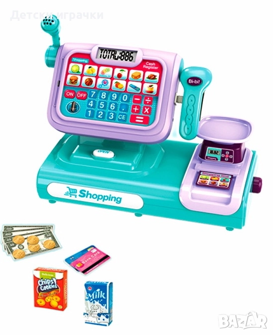 Касов апарат с тъчскрийн и скенер, с везна, снимка 1