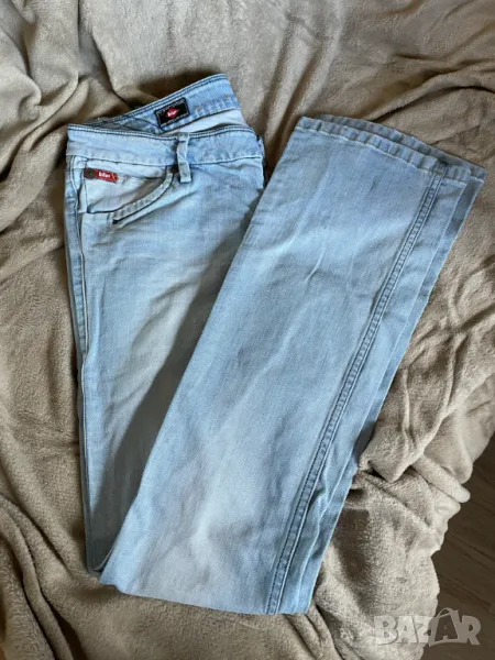 Lee Cooper Светли дънки с ниска талия, М, снимка 1