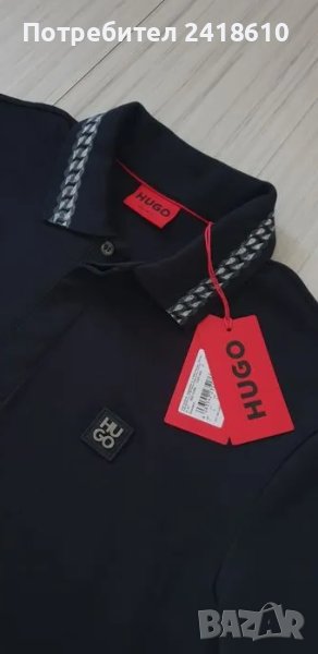 Hugo Boss HUGO Doucano Regular Fit  Cotton Mens Size S НОВО! ОРИГИНАЛНА Мъжка Тениска!, снимка 1