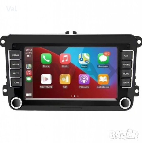 Мултимедийна навигация за автомобил с 7-инчов дисплей - Volkswagen, Seat или Skoda CJ-CP605 4+32GB, снимка 4 - Навигация за кола - 53664035