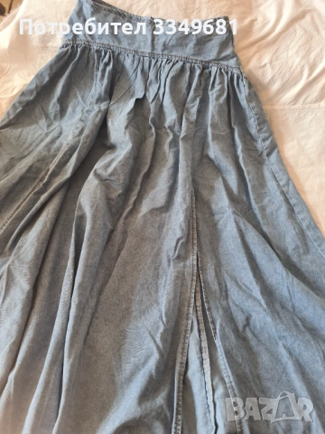Дълга дънкова пола, снимка 5 - Поли - 53663242