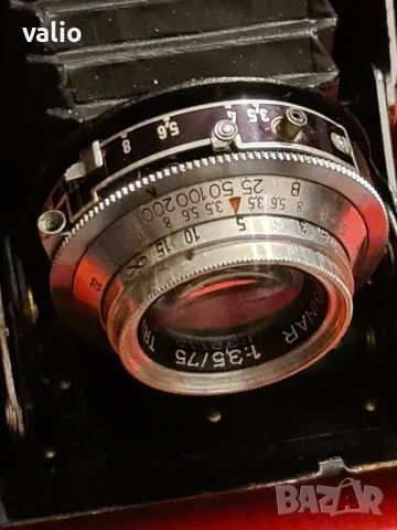 Foitzik Trier ретро немска филмова камера фотоапарат с мех , снимка 3 - Антикварни и старинни предмети - 49998605