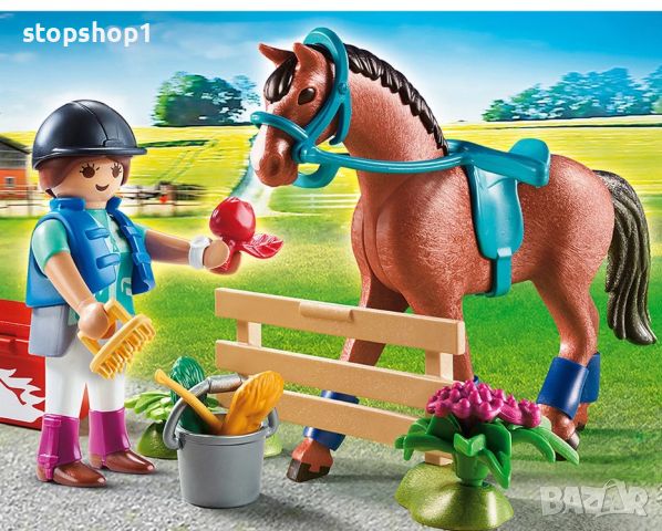 Playmobil - Подаръчeн комплект Ферма за коне, снимка 2 - Кукли - 46483270
