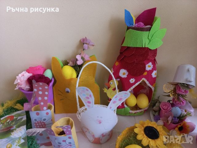 Ръчна изработка за детски и Великденски базари, снимка 10 - Декорация за дома - 45382750